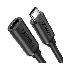 Дата-кабель Ugreen US353 1m USB Type C(тато) - USB Type C(мама) Black