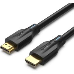 Відео-кабель Vention (AANBF) HDMI (тато) - HDMI (тато) v2.1 1м Black Ultra High-Speed 8K