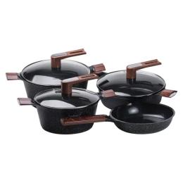 Набір посуду YiWu HP33531B Black