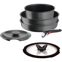 Набір посуду Tefal Ingenio Inspiration, 6 предметів Black (L867S604)