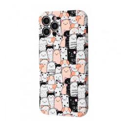 Чохол-накладка WAVE NEON X LUXO Cute Series для iPhone 13 Pro Max Picture pets