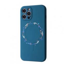 Чохол-накладка WAVE Minimal Art Case для iPhone 12 Pro Max Blue