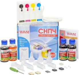 Система БПЧ WWM Canon PIXMA TS5140 WWM B/C/M/Y IS.0128 4х100г