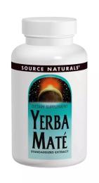 Трави Source Naturals Падуб Парагвайський (Парагвайський Чай Мате) 600мг, 90 таблеток  (SNS-01730)