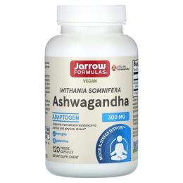 Вітамінно-мінеральний комплекс Jarrow Formulas Ашваганда, Ashwagandha, 120 вегетаріанських капсул (JRW-22014)
