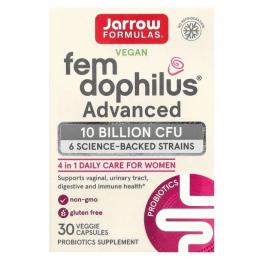 Вітамінно-мінеральний комплекс Jarrow Formulas Пробіотики для жінок, 10 млрд КУО, Vegan Fem Dophilus, Advanced, 10 Billi (JRW-03735)