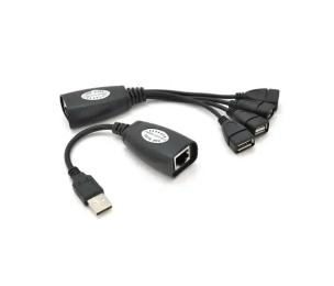 Подовжувач сигналу Infinity (RJ-45 to AM + RJ-45 to 4xAF) USB 2.0 сигнала по F/UTP до 50м