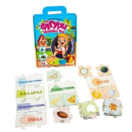 Пазл STRATEG Фігури навколо нас 30911