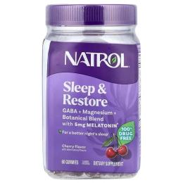 Вітамінно-мінеральний комплекс Natrol Sleep recovery melatonin (cherry) (NTL08359)
