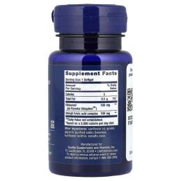 Вітамінно-мінеральний комплекс Life Extension Убіхінол з муміє, 100 мг, Super Ubiquinol CoQ10, 30 гелевих капсул (LEX-14373)