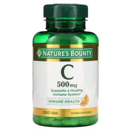Вітамінно-мінеральний комплекс Natures Bounty Вітамін C, 500 мг, Vitamin C, 250 таблеток (NRT-01474)