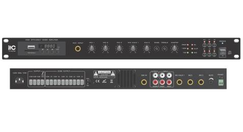 Підсилювач звуку ITC T-120TBBlack