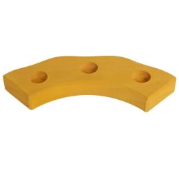 Підсвічник nic (522875) Напівкруглий жовтий