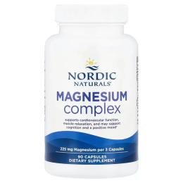 Вітамінно-мінеральний комплекс Nordic Naturals Магнієвий комплекс, 225 мг, Magnesium Complex, 90 капсул (768990015335)