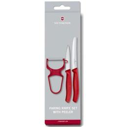Набір кухонних ножів Victorinox SWISS CLASSIC Paring 6.7111.35 Red