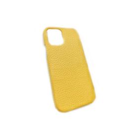 Чохол-накладка Infinity VIP Leather Hand Made для iPhone 13 Yellow