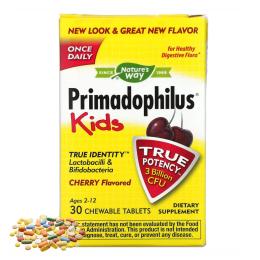 Пробіотик Natures Way Kids Primadophilus - 30 tabs Cherry (2022-10-1098)
