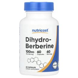 Вітамінно-мінеральний комплекс Nutricost Дигідроберберін  100 мг  Dihydroberberine  60 капсул (NCS57237)