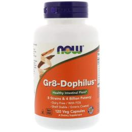 Пробіотик Now Foods Gr8-Dophilus 120 Caps (NOW-02910)