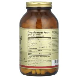 Вітамінно-мінеральний комплекс Solgar Цитрат Кальція + Вітамін D3, Calcium Citrate with Vitamin D3 (SOL-00432)