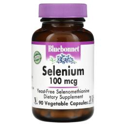 Мінерали Bluebonnet Nutrition Селен 100 мкг, 90 гелевих капусул (BLB-00739)
