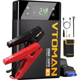 Пускозарядний пристрій Vtoman X1 Jump Starter with Air Compressor (X1_VTOMAN)
