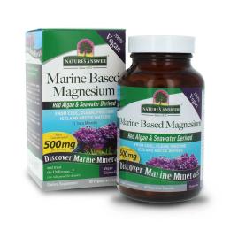 Мінерали Natures Answer Магній морського походження, 500 мг, Marine Based Magnesium, 90 ві (NTA-16462)