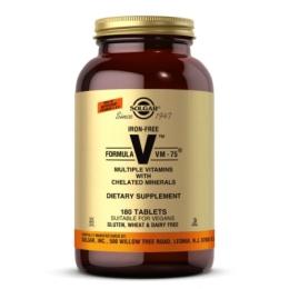 Мультивітамін Solgar Мультивітаміни без заліза, формула VM-75, Iron-Free Formula (SOL-01153)