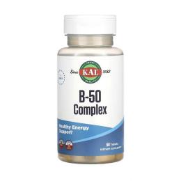 Вітамінно-мінеральний комплекс KAL B-50 Complex - 50 tabs (2023-10-2157)