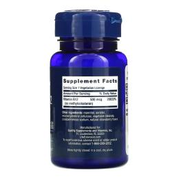 Вітаміни та мінерали Life Extension B12 500 mcg - 100 lozenges (2022-10-1878)