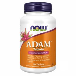 Вітаміни та мінерали Now Foods Adam - 60 tabs (2022-10-0239)