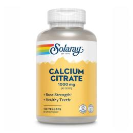 Вітамінно-мінеральний комплекс Solaray Calcium Citrate 1000mg - 120 vcaps (2022-10-1023)