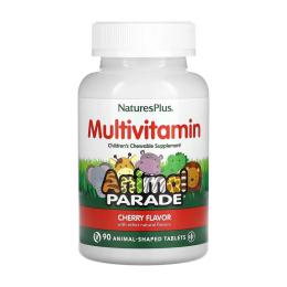 Вітамінно-мінеральний комплекс  Natures Plus Childrens Multivitamin - 90 tabs Cherry (2023-10-2369)