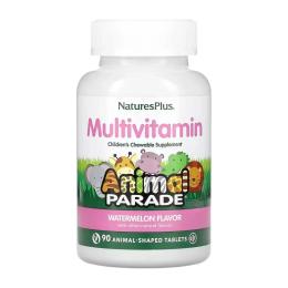 Вітамінно-мінеральний комплекс  Natures Plus Childrens Multivitamin - 90 tabs Watermelon (2023-10-3459)