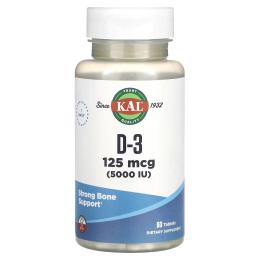 Вітамінно-мінеральний комплекс KAL D3 125mcg - 60 tabs (2022-10-1770)