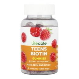 Вітаміни та мінерали Lifeable Biotin Teens - 60 gummies (2023-10-7266)