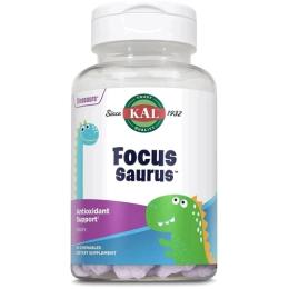 Вітамінно-мінеральний комплекс KAL Focus-Saurus - 30 chewables Grape (2023-10-6712)