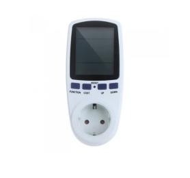 Розетка Voltronic 15088 White вимірювач потужності