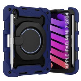 Накладка для планшета BeCover Броньований протиударний для Apple iPad Mini 7 2024 Blue (712316)