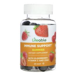 Вітаміни та мінерали Lifeable Immune Support Adult - 60 gummies (2023-10-7274)