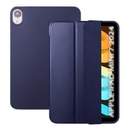 Чохол-книжка для планшета BeCover Silicone для Apple iPad Mini 7 2024 Deep Blue (712428)