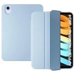 Чохол-книжка для планшета BeCover Silicone для Apple iPad Mini 7 2024 Light Blue (712431)