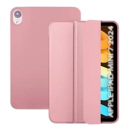 Чохол-книжка для планшета BeCover Silicone для Apple iPad Mini 7 2024 Rose Gold (712434)