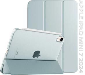 Чохол-книжка для планшета BeCover Tri Fold Hard для Apple iPad Mini 7 2024 Light Blue (712453)
