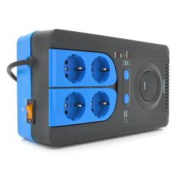 Стабілізатор напруги Greenwave Winchester GW-WSHR-1000VA релейний, 4xShuko, DC140-260V