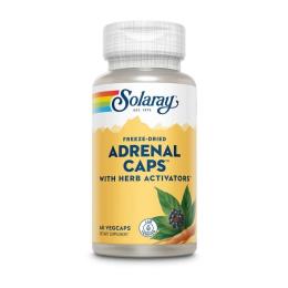 Натуральна добавка і екстракт Solaray Adrenal Caps freze-dried (60 veg caps) (20203-01)