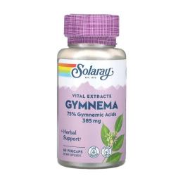Натуральна добавка і екстракт Solaray Gymnema (60 veg caps) (24107-01)