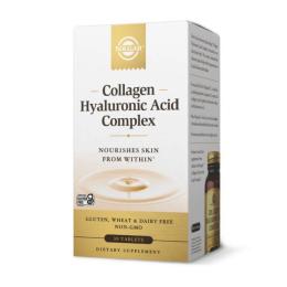 Натуральна добавка і екстракт Solgar Collagen Hyaluronic Acid Complex (30 tab) (11044-01)