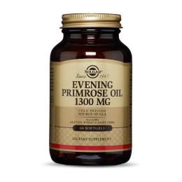 Натуральна добавка і екстракт Solgar Evening Primrose Oil 1300 mg (60 softgels, pure) (11668-01)
