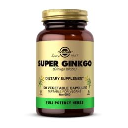 Натуральна добавка і екстракт Solgar Super Ginkgo (120 veg caps) (18715-01)